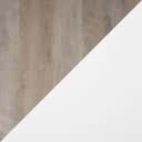 White and Rustic Grey