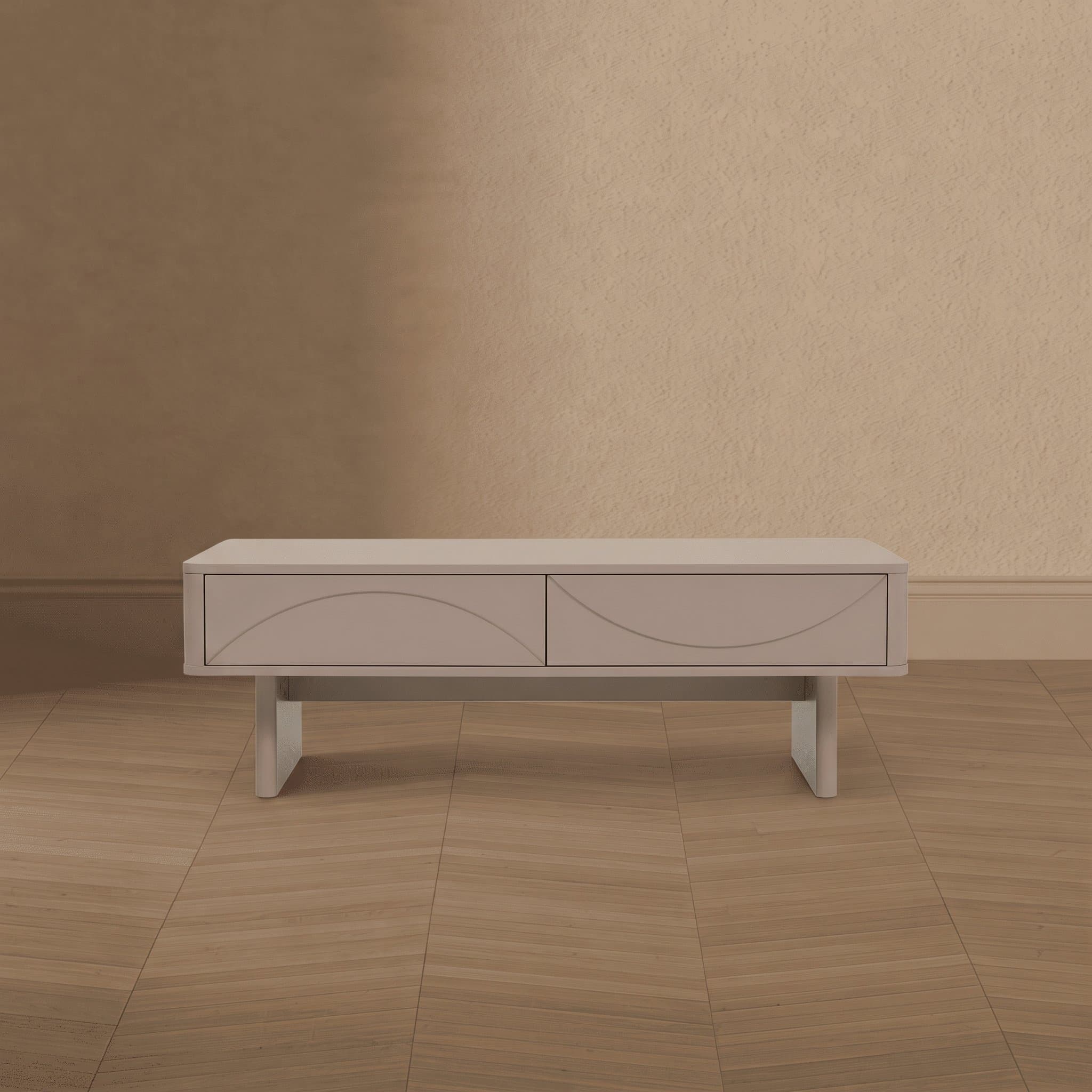 Ella 47" Coffee Table in Mocha