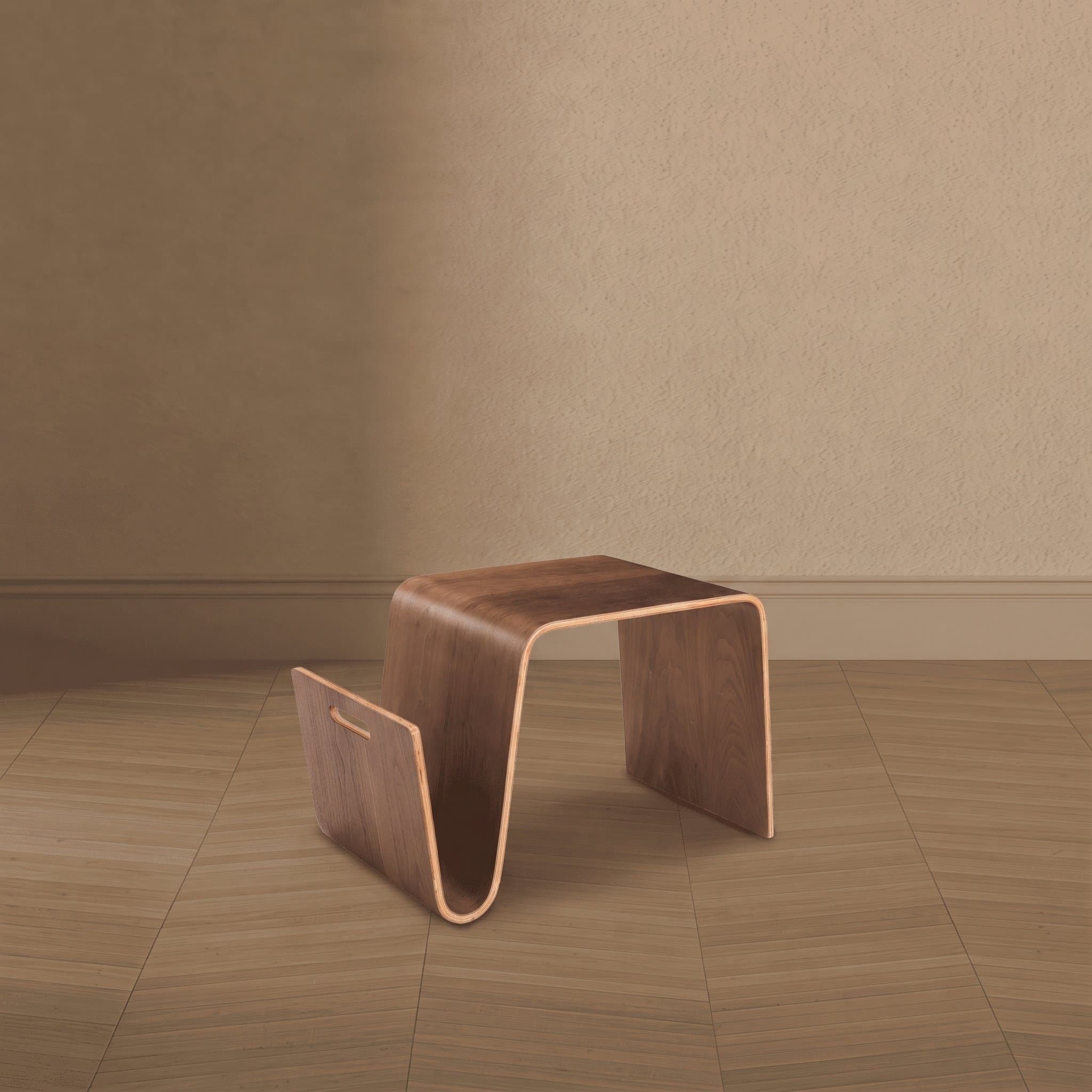 Brookside End Table in Walnut