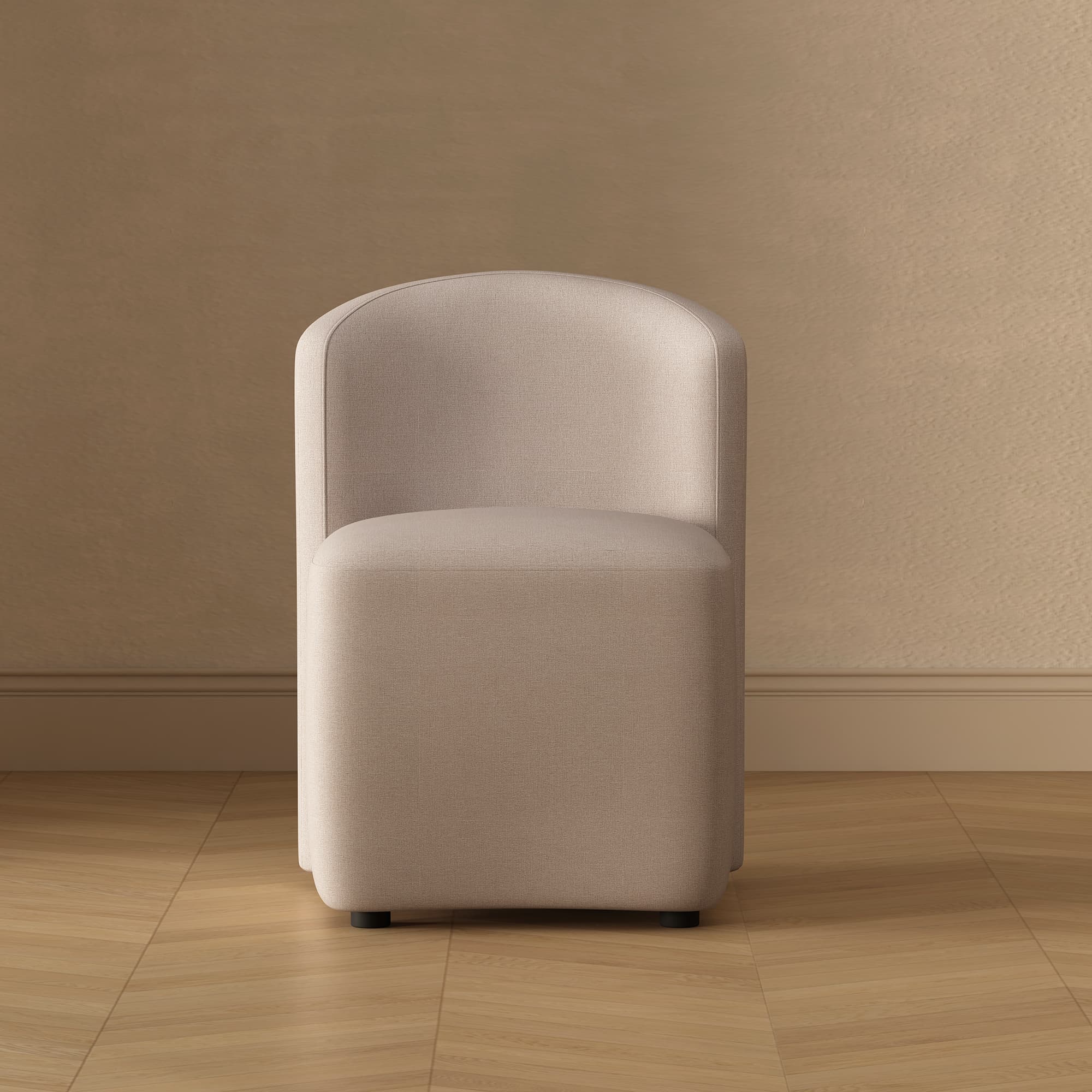 Hearth Upholstered Side Chair in Barley